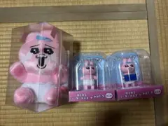新品未開封品　おぱんちゅうさぎぬいぐるみボックスフィギュアセット　合計3点