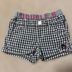 DOUBLE.B ミキハウス ハーフパンツ 120cm