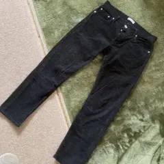 RED CARD ブラックコーデュロイデニム