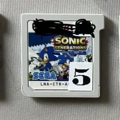 SONIC GENERATIONS 青の冒険 3DSソフト