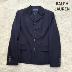 RALPH LAUREN ラルフローレン　テーラードジャケット　ネイビー　9号
