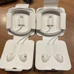 新品未使用 Apple EarPods Lightning 変換アダプタ セット