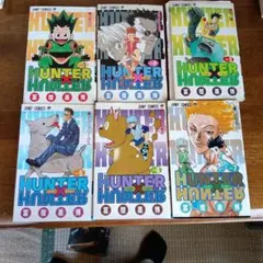 HUNTER×HUNTER 34〜38巻セット おまけ付き - メルカリ