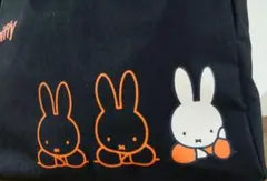 miffy ミッフィー トートバッグ ブラック