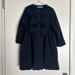 Catherine Cottage ネイビー コート リボン付き　120cm