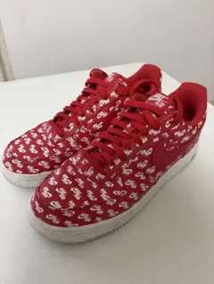 NIKE AIR FORCE 1 '07 QS university red