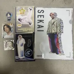 FANTASTICS 世界 ラウンドワンコラボ チャーム 2枚目あり まとめ売り