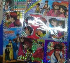 如*羅様 るろうに剣心 ホログラムシールセット