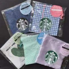 スターバックス ミニ巾着 5点セット【即購入OK!!】