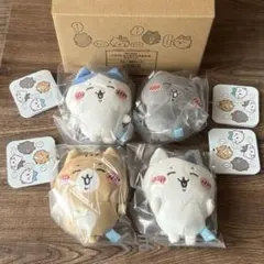 ちいかわ ハチワレとごきげんななかまマスコット 4種セット 新品