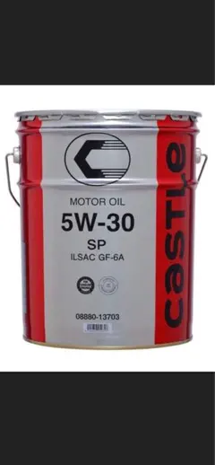 トヨタ純正 キャッスル エンジンオイル 5W-30 SP 20L - メルカリ