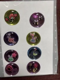 平成レトロ ぷっくりシール