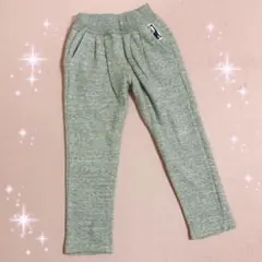☆恐竜柄☆裏起毛スウェットパンツ☆120サイズ☆グレー☆