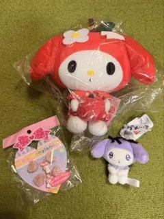 マイメロディ ぬいぐるみ　計3点まとめ売り