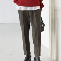 裏起毛 カジュアルパンツ