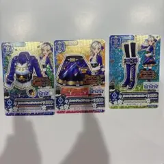 アイカツカード 黒沢凛 3枚セット