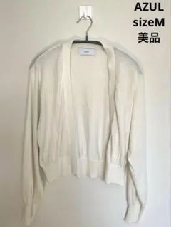 AZUL by moussy ショート丈カーディガン M 春 羽織りのサムネイル