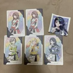 プロセカ 感謝祭 グリーティングカード レオニ　特典ホロステッカー