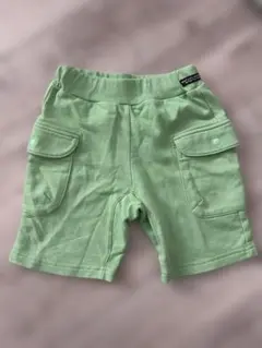 【F.O.KIDS】120 ハーフパンツ カーゴパンツ 緑 ウエストゴム 男の子のサムネイル
