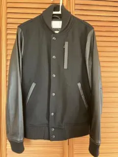 アーバンリサーチID メルトン／ラムレザースタジャン