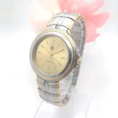 『稼動品』ジバンシー★クォーツ 腕時計★メンズ★コンビカラー★管理871dのサムネイル
