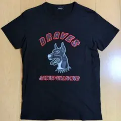 DIESEL ディーゼル BRAVES Tシャツ ドーベルマン 黒 M 希少