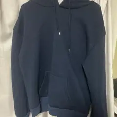 SHEIN パーカー ネイビー Lサイズ