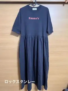 ワンピース　ブラック　F ROCKSTANLEY