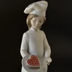 リヤドロ　NAO Delicious Cake フィギュリン　パティシエ