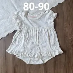 ジェラートピケ　ロンパース　80-90サイズ