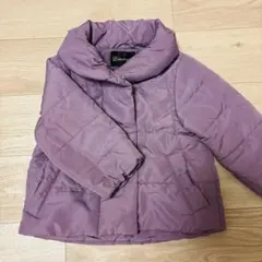 devirock パープル 中綿コート 100cm
