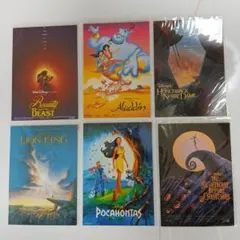 【まとめ売り】ディズニー ポストカード　6枚