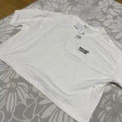 【値下】【今季】【新品】COLZA 刺繍入りホワイトTシャツ L 管理11