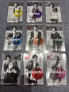 SnowMan クリアステッカー 全員分コンプリートセット