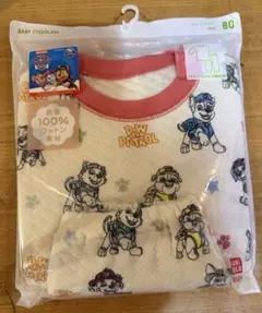 PAW PATROL ベビーパジャマ 80サイズ　ユニクロ
