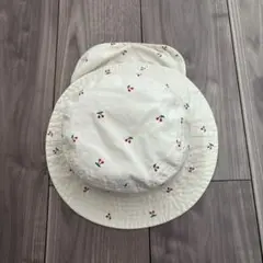 KidsForet チェリー柄 ハット 54cm ゴム付き