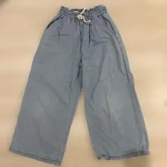 GU ワイドパンツ　130cm