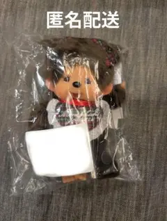 x ジョエチッチチェッカーキーチェーン Monchhichi キーチェーン