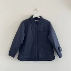 【ユニクロ×アニヤ・ハインドマーチ】パフテックシャツジャケット(ネイビー、S)