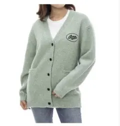 【お値下げしました】RVCA ミントグリーン カーディガン