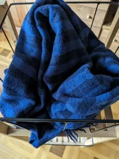 SOIL ソイル　ボイルドウールギンガムチェックストール