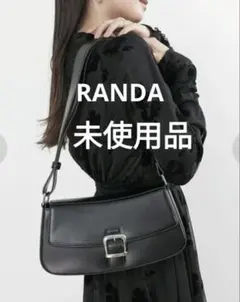 【未使用品】RANDA ランドスケープショルダーバッグ ブラックのサムネイル
