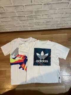 ジョーダン、アディダスTシャツ2枚セット