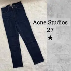 【美品】 アクネストゥディオズ スキニー デニム 27 インディゴ アクネのサムネイル