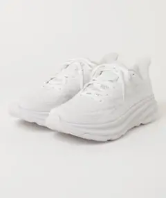 HOKA ONE ONE CLIFTON 9_ホワイト27.5cm