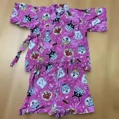 アンパンマン 甚平 90サイズ ピンク