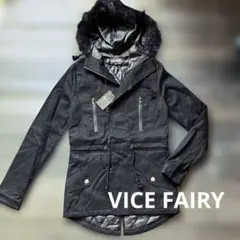 z*様 VICEFAIRY ファーフェイクレイヤーライダースジャケット 44 在 z*様 VICEFAIRY ファーフェイクレイヤーライダースジャケット 44 在