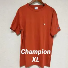 Champion Tシャツ オレンジ XL