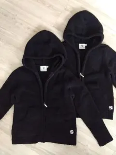 kashwere フード付きフルジップパーカー 2着セット M/S