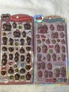 【正規品】モンチッチ　うるちゅる　ポップシール カミオジャパン